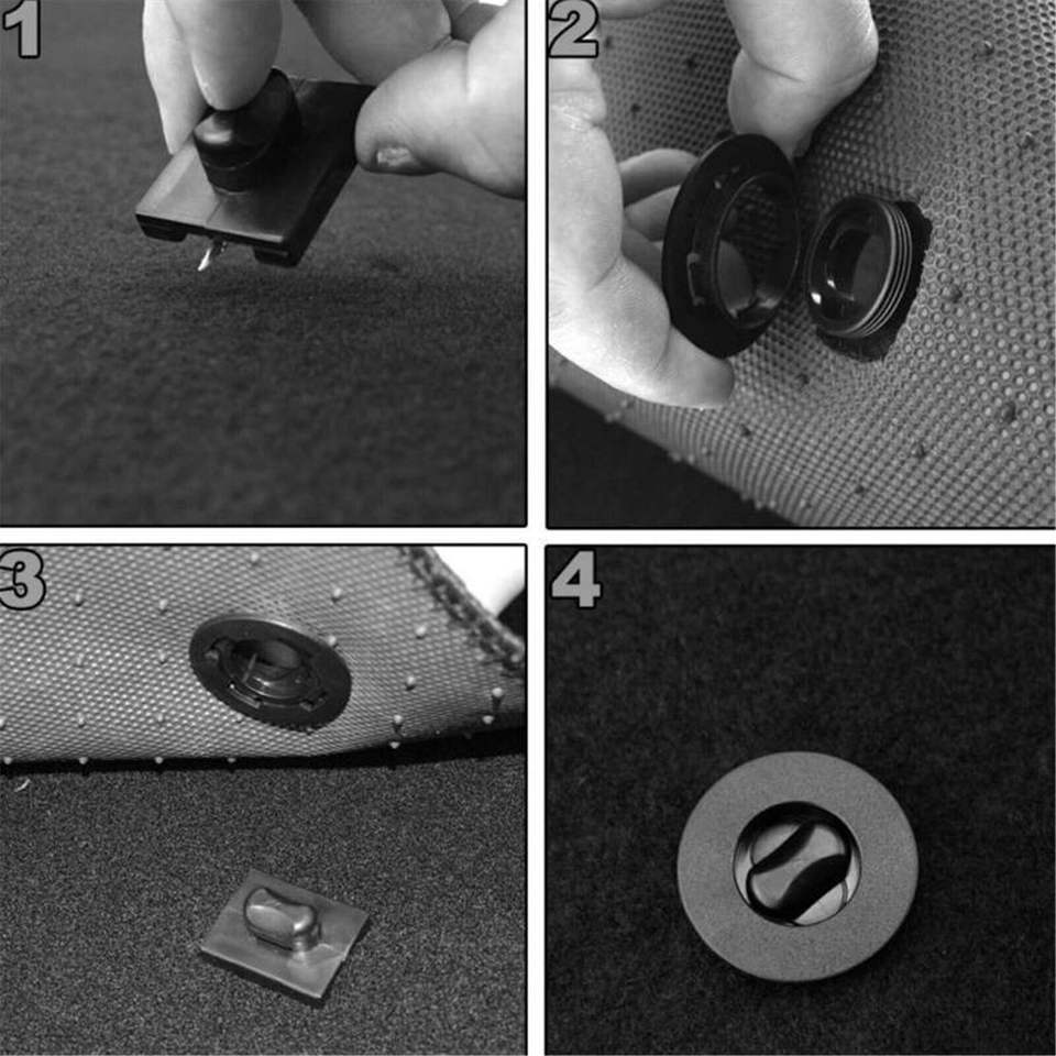 Car universal carpet fixing clip floor mat fastener clip car interior carpet buckle car modification accessories