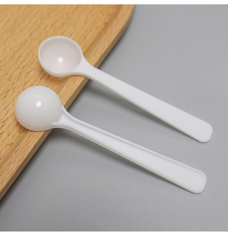 Wholesale bulk plastic measuring spoon 1g g salt spoon 2ml ml powder fruit powder baking spoon quantitative measuring small spoon