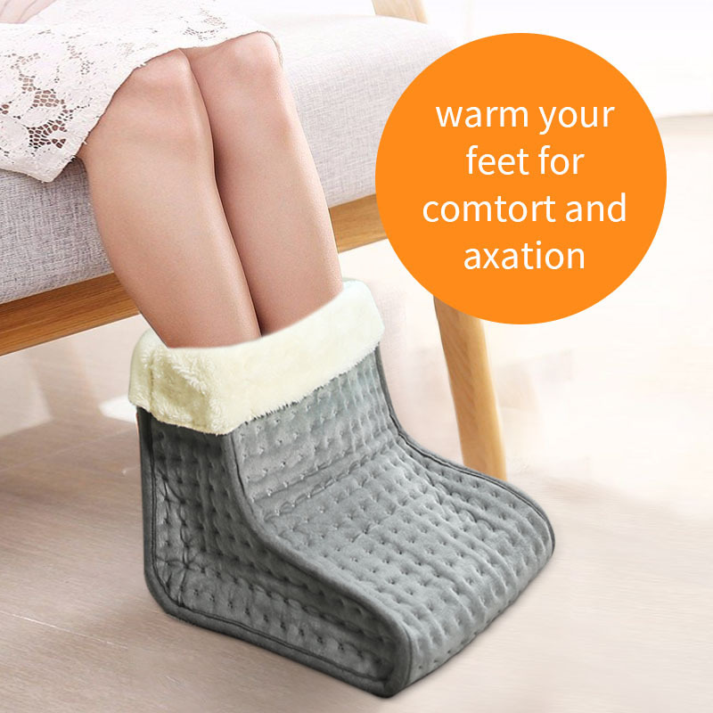 electric foot warmer constant temperature timing foot warmer heating high-top shoes heating warm foot pad
