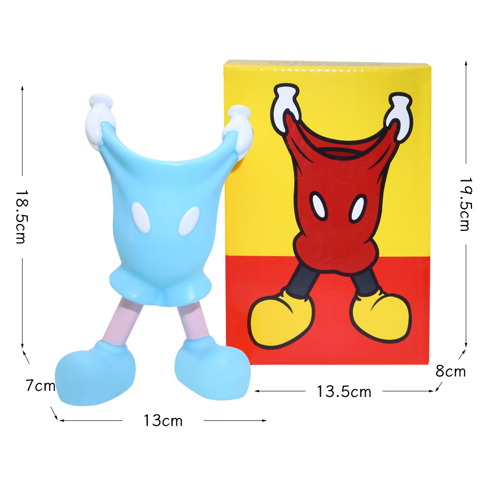 Mickey pen holder creative crafts vinyl decoration cosmetic pen organizer desktop decoration stationery storage Pen Holder