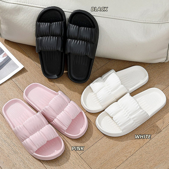 Couple's Special Slippers Summer Household Bathroom Non-Slip Sandals and Slippers Women's Indoor Lightweight Balcony Home Shoes