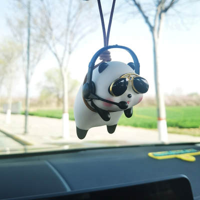 Cute Piggy Car Pendant Car Interior Pendant Internet Celebrant Rearview Mirror Pendant Car Decoration Female Creative Male