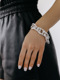ZW218 Bracelet Silver