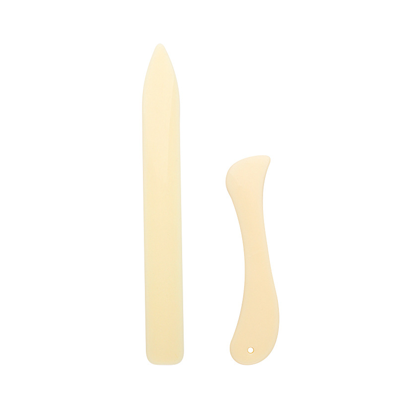 ABS imitation beef bone origami knife beef bone marking knife DIY paper tool scraper source factory wholesale