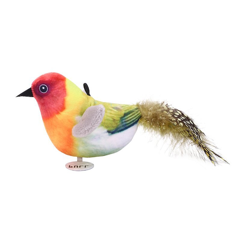 New cat toy cat stick cross-border explosions electric simulation called bird plush cat mint cat supplies