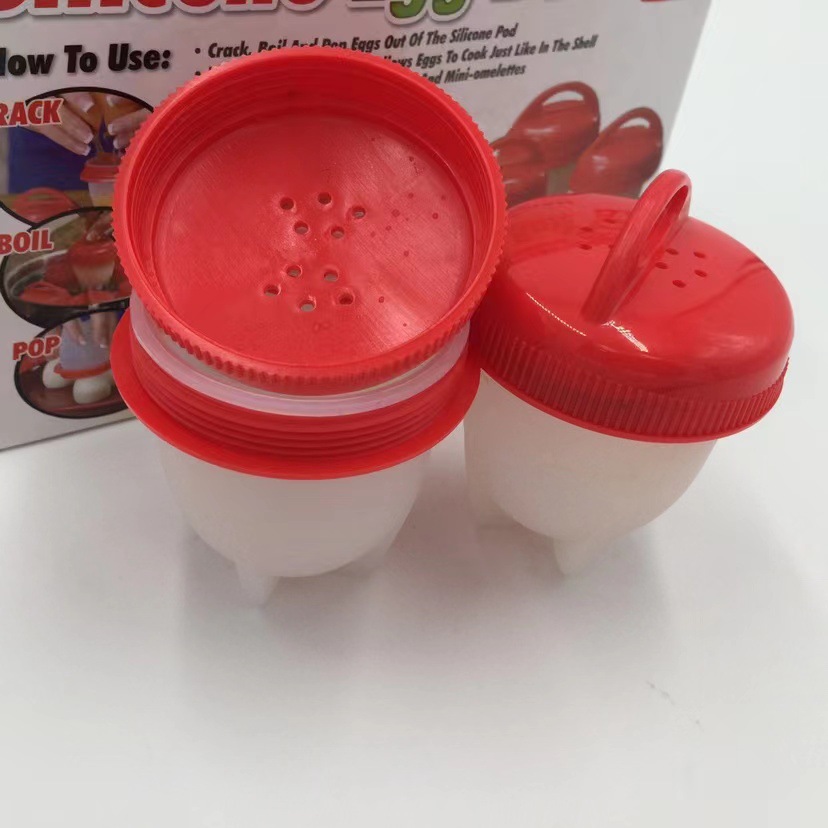 Silicone Egg cup ice cube Egg steamer creative Egg boiling cup kitchen helper Egg boiler 6 pack Egg