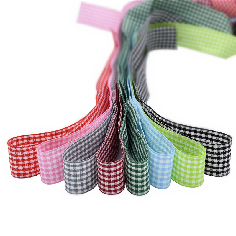Cross-border Hot Sale Classic Paid Belt Handmade diy Headwear Material Gift Packaging Belt Black and White Red and White Paid Belt 5 m