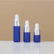 Explosions Brown essential oil bottle 5ml blue rubber head dropper bottle essence emulsion bottled cosmetics packaging wholesale