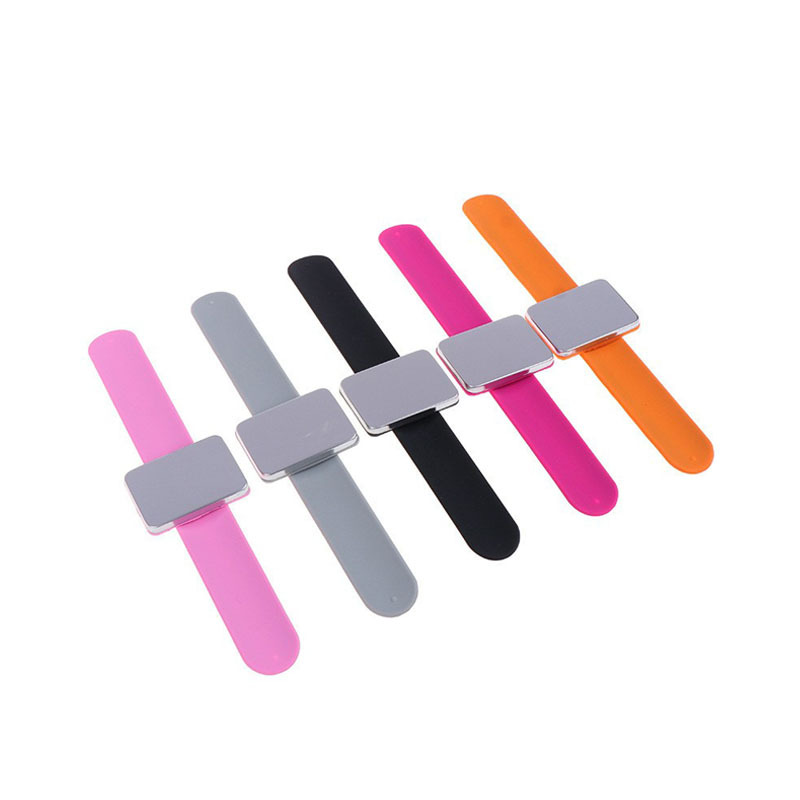 Silicone magnetic wrist strap racket strip magnet clip silicone needle suction device bracelet beauty hairpin racket belt hair tools