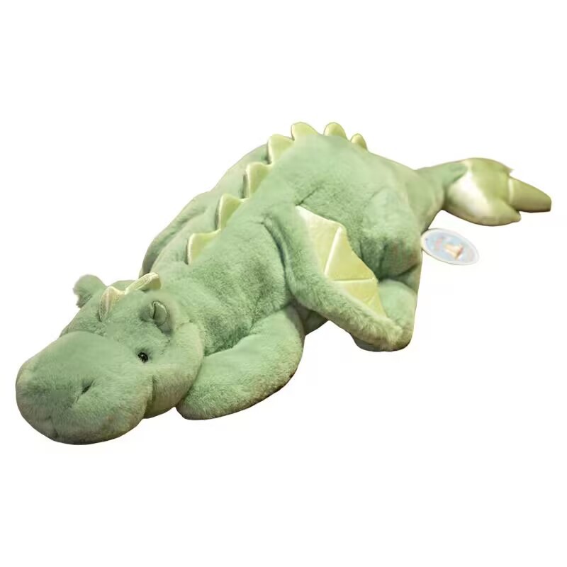 Seth Dudu's new small flying dragon plush toy holds a sleeping dinosaur doll, cute and soft doll gift