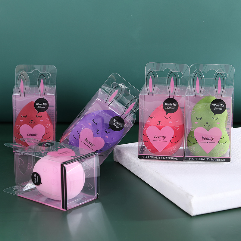 Wet and Dry Duplex Puff Gourd-type Divel-cut Drop-type Beauty Egg Boxed Set Makeup Sponge Makeup Egg