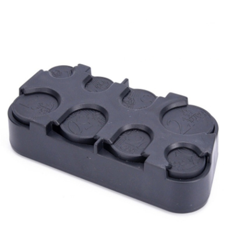 Manufacturers supply US dollar storage box euro coin purse coin storage box multi-color optional