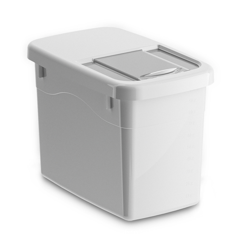 Factory Direct Moisture-proof Insect-proof Explosive Household Rice Bucket Rice Storage Box Sealed Large Capacity Rice Tank Storage Tank