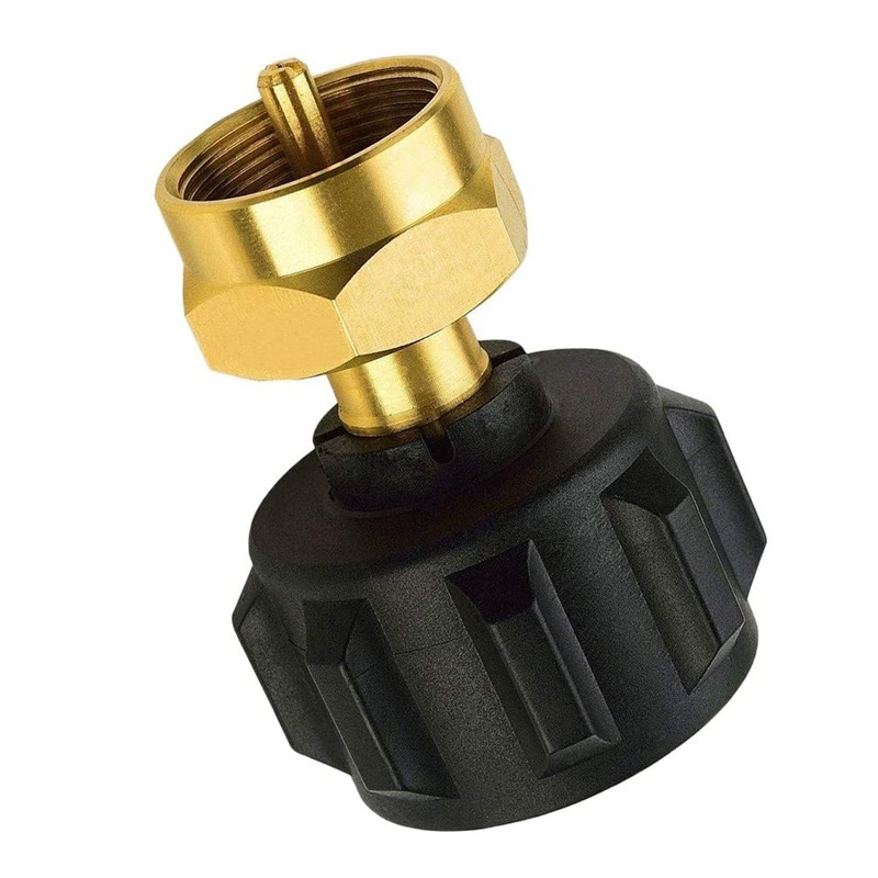 Propane gas connector Inflatable connector Outdoor gas tank conversion connector Long flat gas tank conversion connector