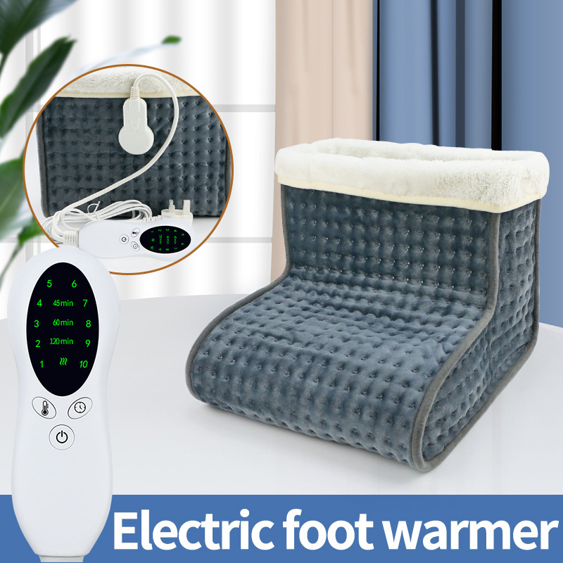 electric foot warmer constant temperature timing foot warmer heating high-top shoes heating warm foot pad