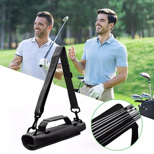 Cross-border in stock Portable Golf Cart Bag Mini Hand Cart Bag Crossbody Cart Bag Grip Type Practice Bag