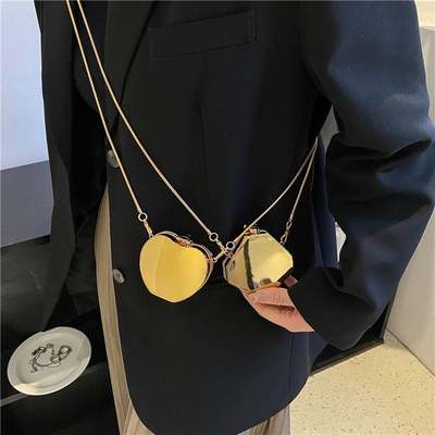 Bag Fashion Box Bag New Arrival 2023 Gloss Acrylic Chain Bag Single Shoulder Mini Headphone Bag Accessories Women's Bag