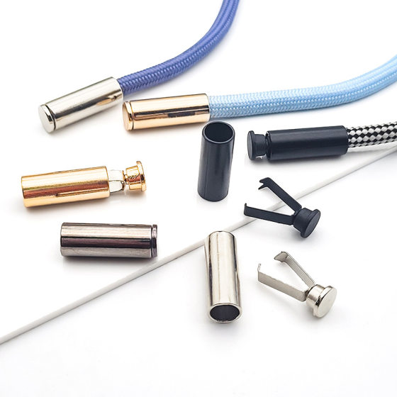 Metal Straight Hanging Bell Down Casual Clothing Accessories Rope Buckle Sweatshirt Hat Rope Adjusting Button Loose Stop Rope Button