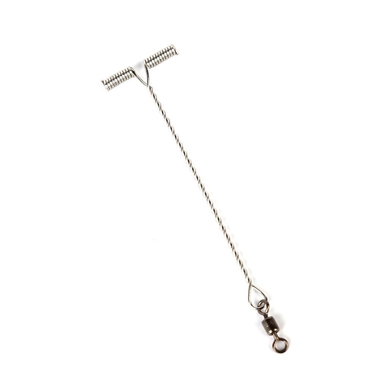 Sea fishing 104 manufacturers supply T-type balance without hurting line string hook accessories stainless steel boat fishing ring twist balance
