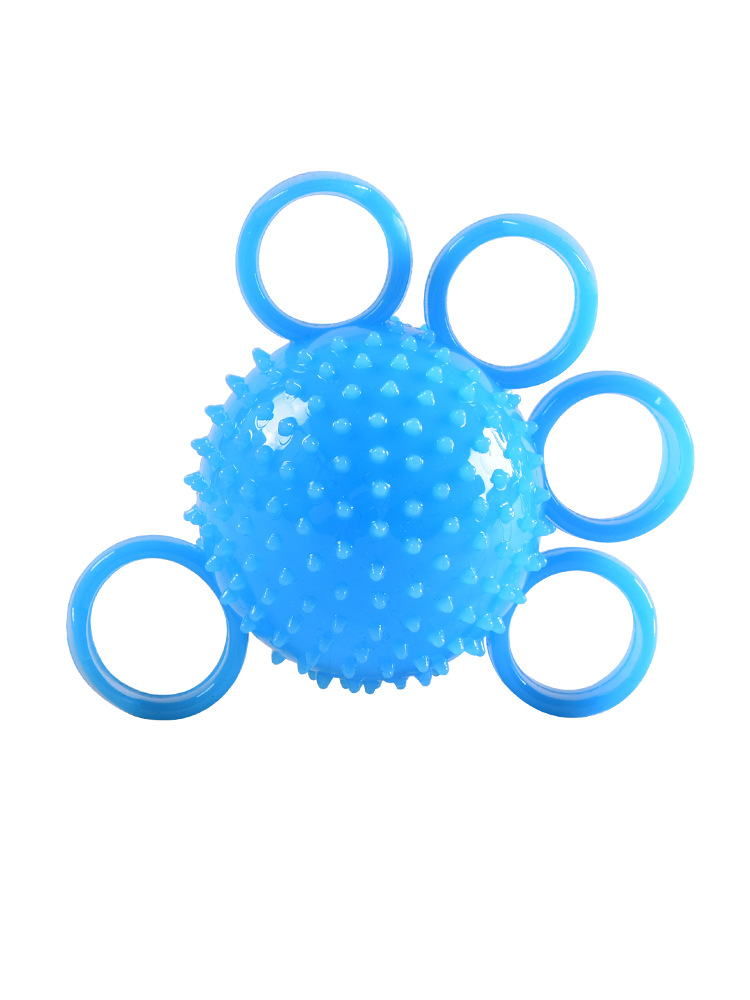 TPR variety of hedgehog ball front and middle grip strength rehabilitation hollow soft ball elderly partial paralysis wind massage stab ball
