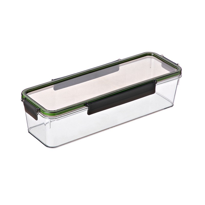 Rectangular Noodles Storage Sealed Box Large Capacity Food Storage Box Sealed Moisture-proof Transparent Visible Pasta Noodles