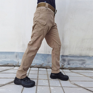 Cross-Border factory direct tactical pants men's spring and autumn camouflage pants outdoor wear-resistant overalls multi-pocket IX7 training pants