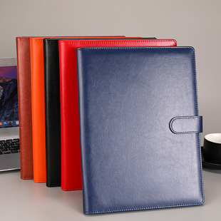 Customized multi-functional business office data board clip leather sales contract this talk sheet this manager clip A4 folder