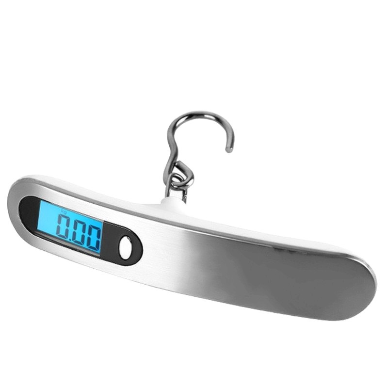 T-type stainless steel portable electronic scale portable portable scale mini scale luggage kitchen scale fishing grocery scale