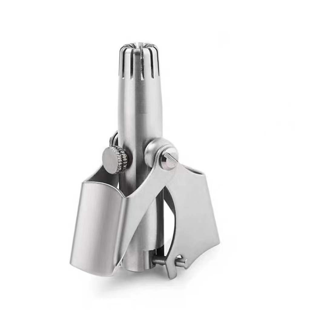 Tiktok same style nose hair trimmer nose hair scissors men's cleaning nose hair trimmer nose shaving knife ear hair nose hair scissors