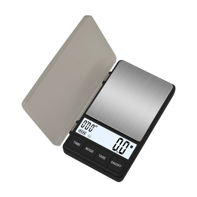 Portable gram electronic scale household baking weighing small electronic scale timing coffee scale electronic scale