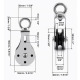 double bearing wheel