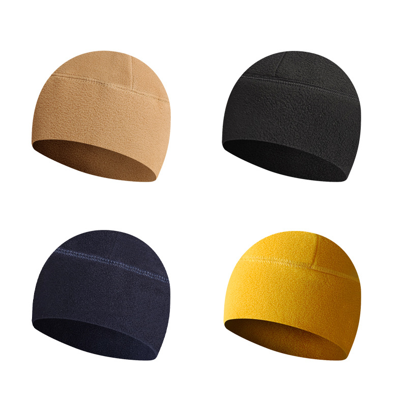 Autumn and winter fleece bicycle warm hat helmet liner riding cap outdoor Mountaineering Sports skiing headgear cap