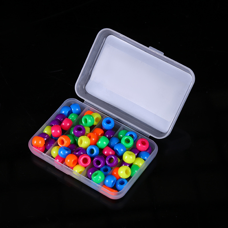 In stock earphone compartment packing box pp plastic storage box battery box transparent plastic earplugs transparent storage box