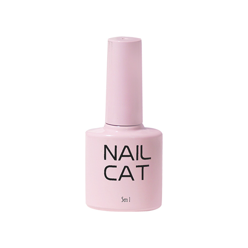 Ice transparent nude nail polish ins wind platinum Haifei jade grease phototherapy glue amber naked transparent color nail polish wholesale
