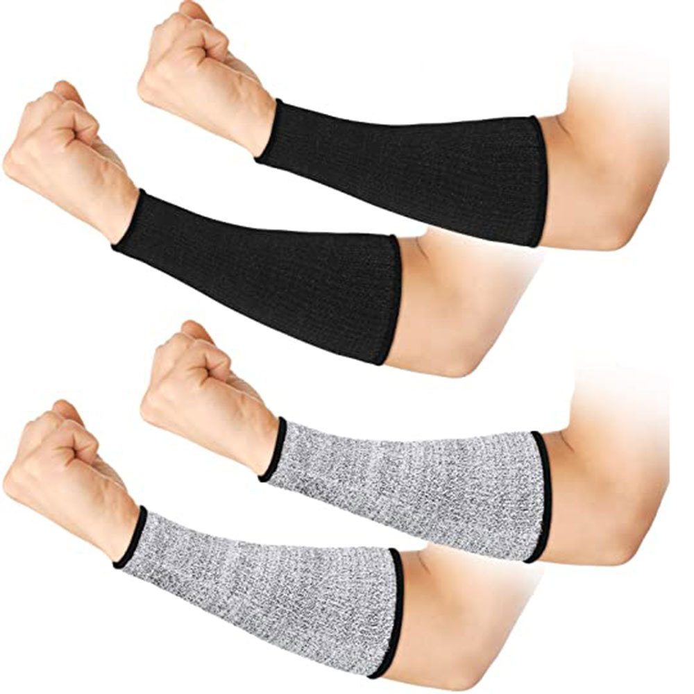 Factory in stock anti-cut 5 grade straight arm guard can open glass factory auto repair factory protective sleeve wear-resistant wrist guard