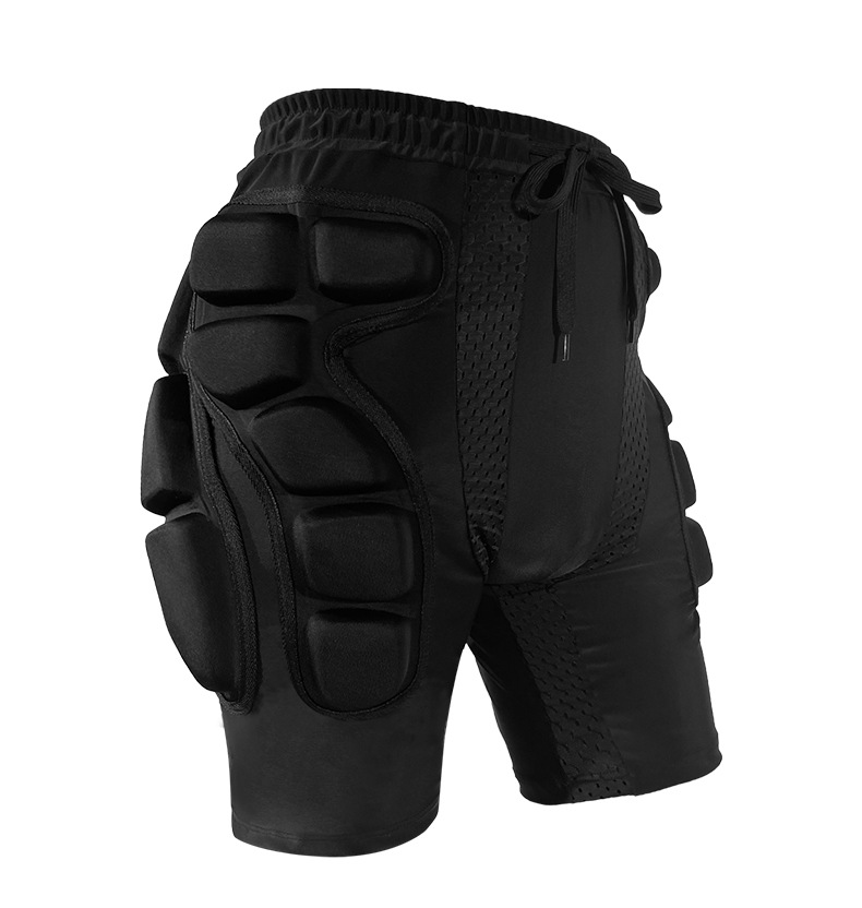 Yetişkin Kayak Kalça Koruma Pantolonu Kaykay Paten Koruyucuları Kalınlaştırılmış Sünger Düşme Önleyici Pantolon Nefes Alabilir Yüksek Elastik Pantolon_voghion.com