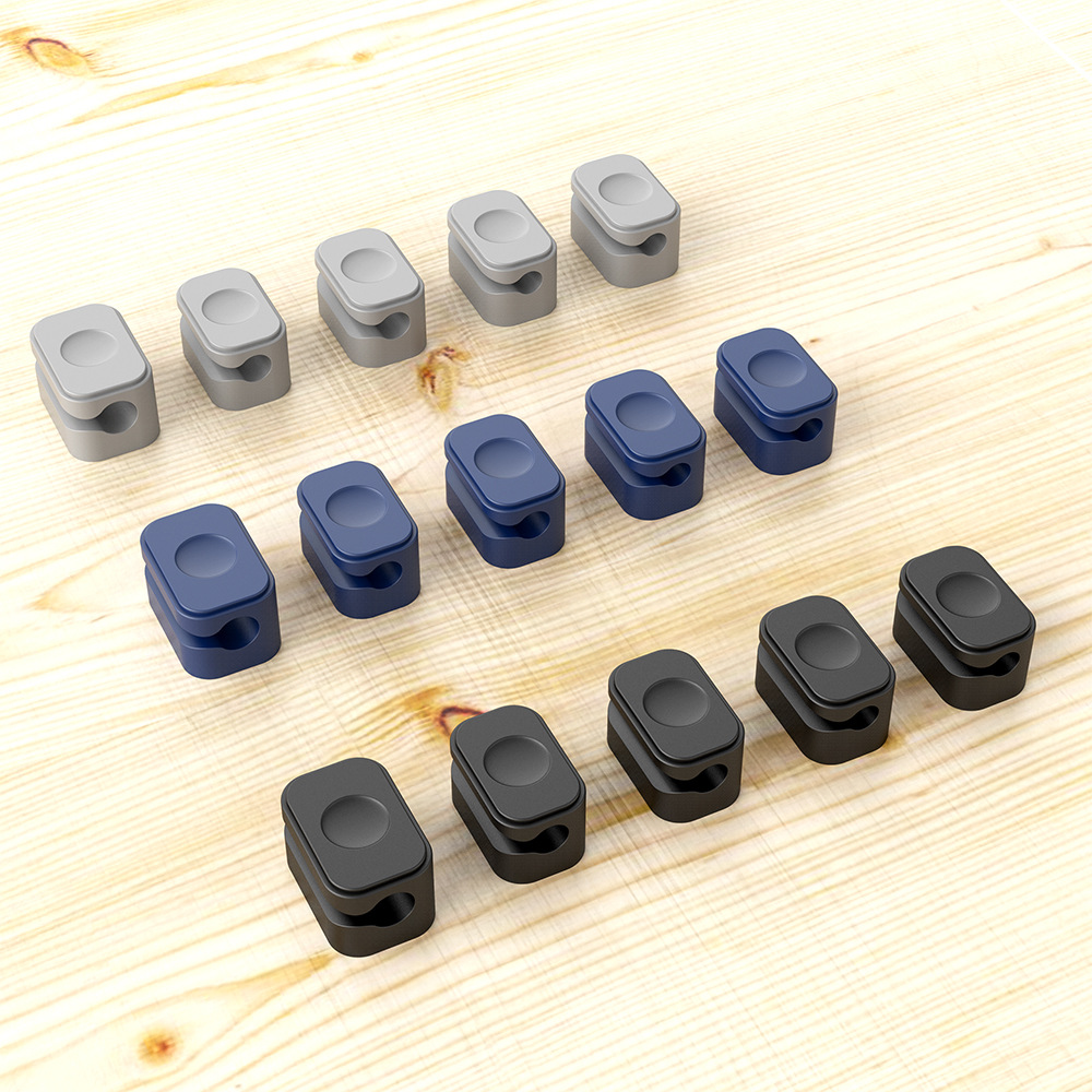 Cross-border hot-selling data line storage magnetic cable office desktop car fixed line seamless self-adhesive Winder