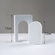 White cuboid door opening