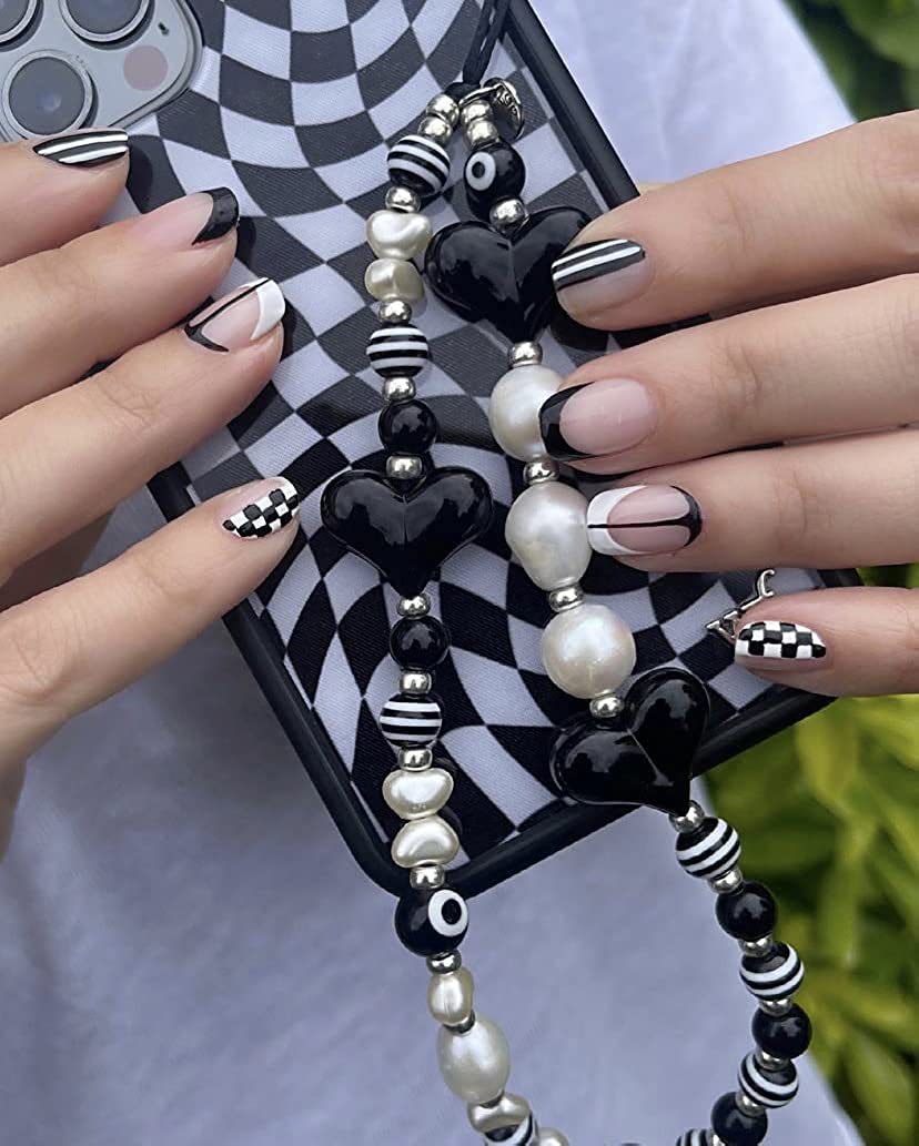 Elegant black lovely mobile phone chain wrist strap bracelet mobile phone pendant bag pendant Beads pendant peach heart jewelry