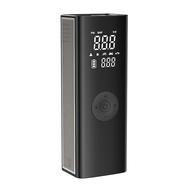 Wireless Car air pump portable tire inflator intelligent tire pressure digital display lighting electric car air pump