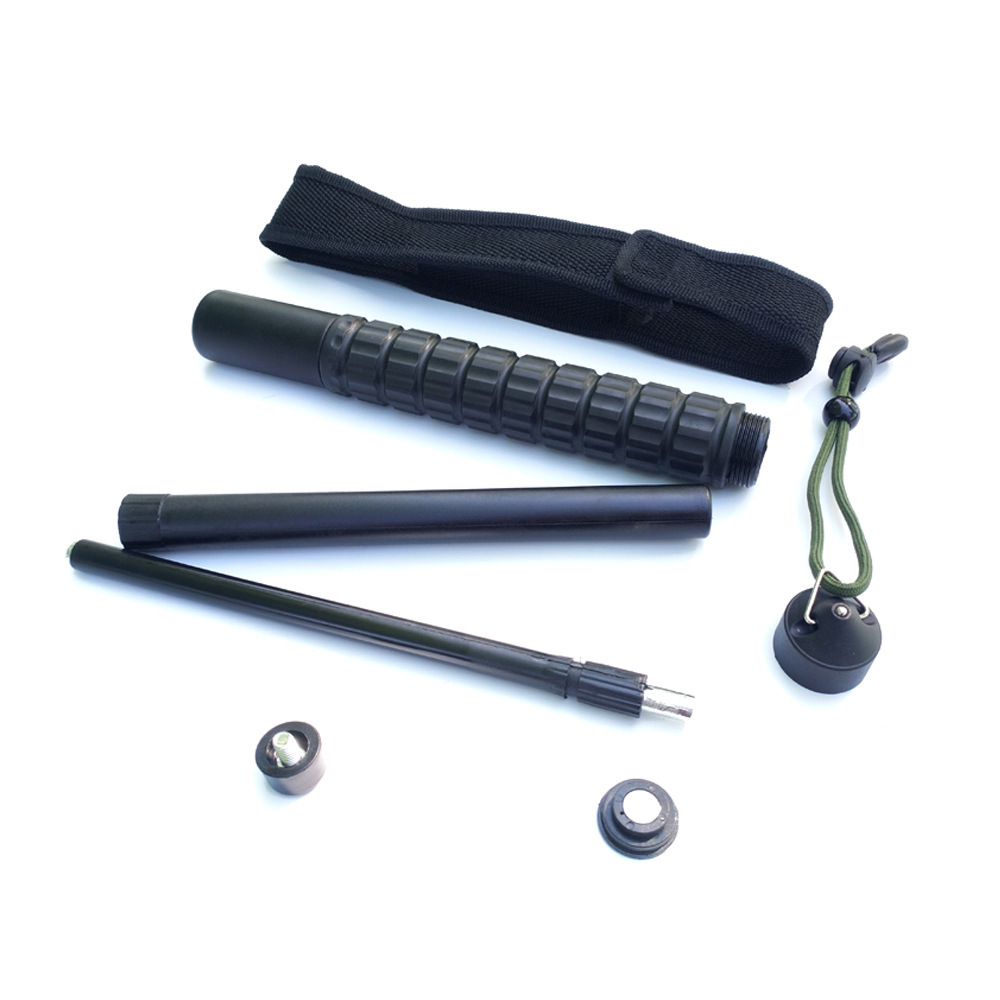 Car with window breaker men's and women's self-defense plastic PC self-defense swing stick three telescopic whip security stick a generation of hair