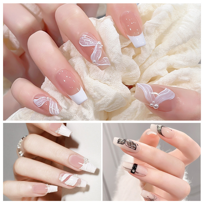 Japanese nail relief glue phototherapy glue painting pull line golden silver three-dimensional relief mirror polish glue wholesale