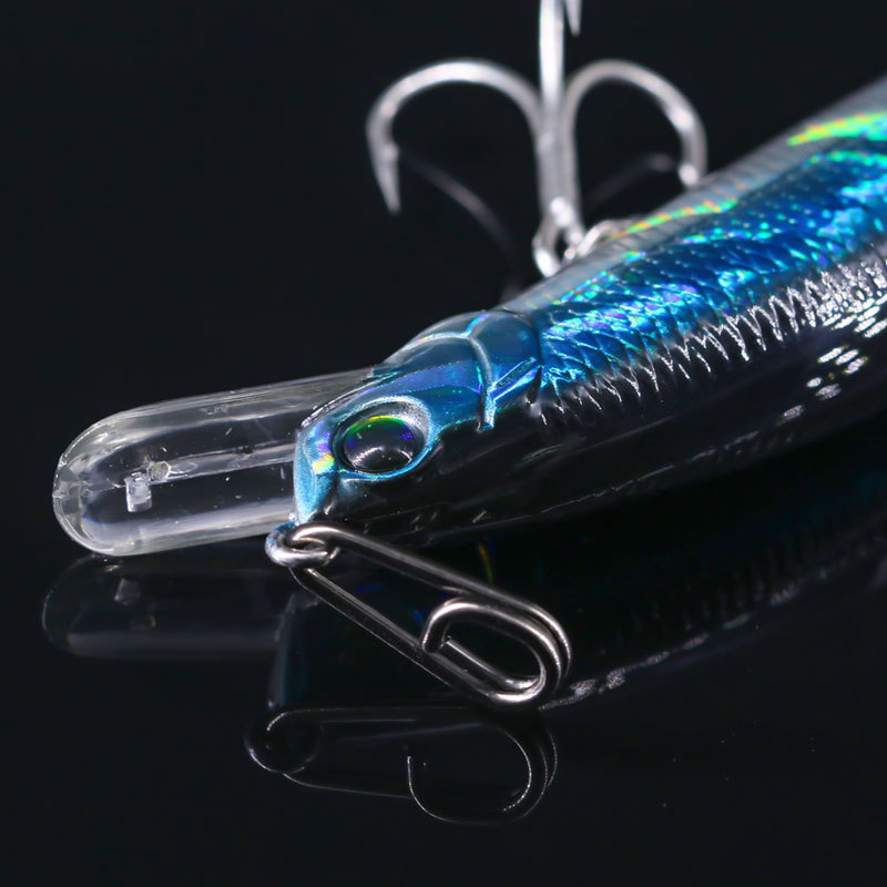 Oval double-ring high-strength stainless steel double-ring fake bait connector reinforced connection ring sea fishing gear accessories