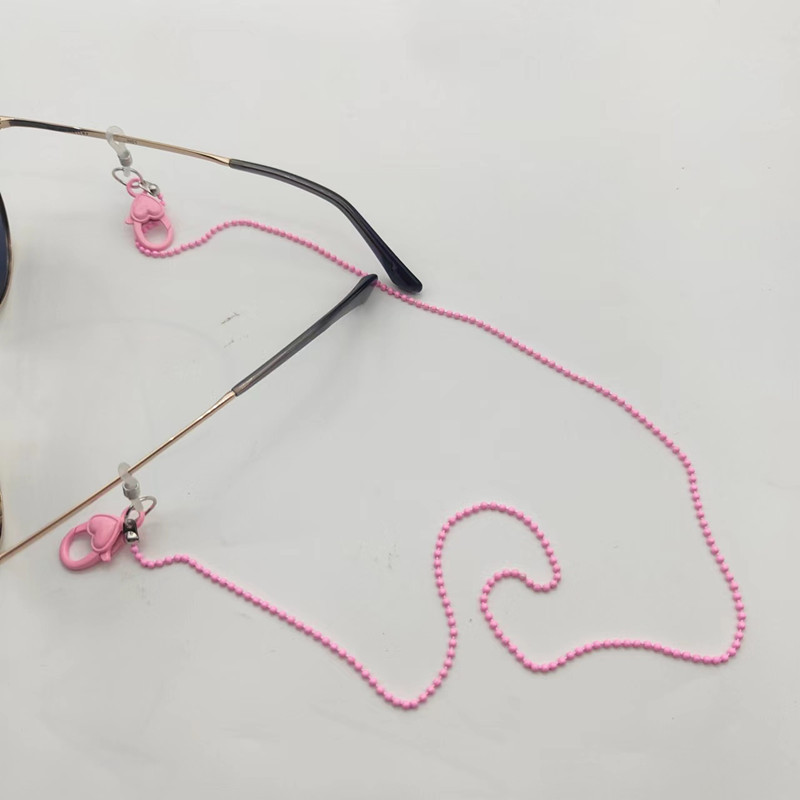 New alloy bead chain Love hook hat chain mask chain glasses chain multifunctional creative mask chain