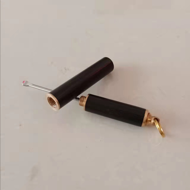 Factory direct wooden craft ear scoop ear steak sandalwood ear tool ear cleaning artifact travel gift lettering
