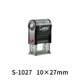 Wanxi WES-10 * 27MM rectangle (including blank printing table)
