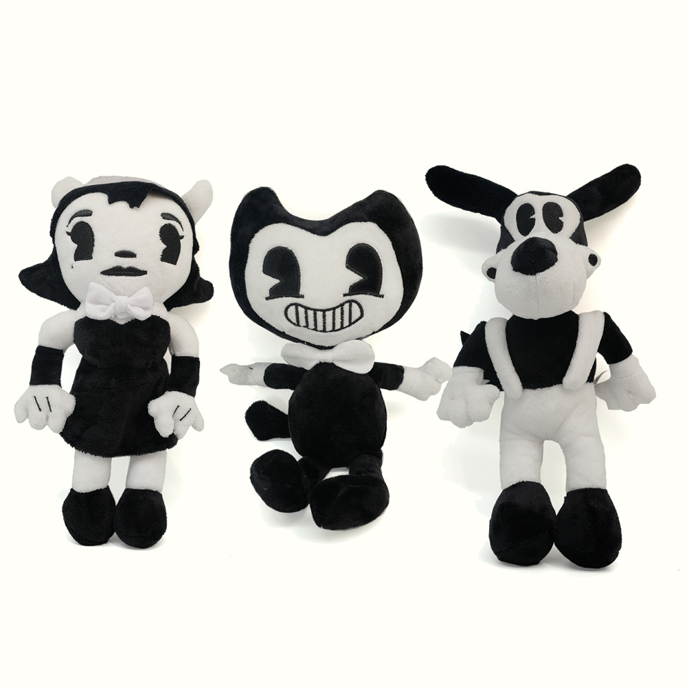 Cross-border Christmas Bandi and ink machine figurine thriller game Bendy and the lnk plush toy