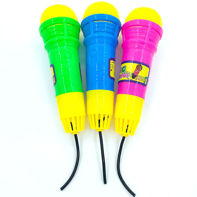 Small size microphone toy simulation microphone props children's echo small microphone early education eloquence training Gifts Wholesale