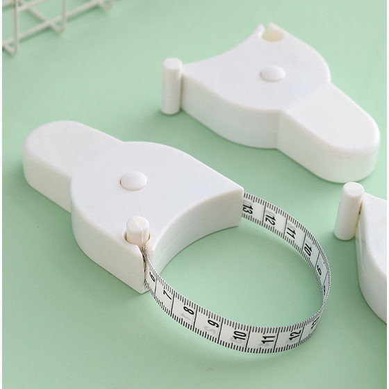 Fitness ruler waist circumference hip circumference arm circumference leg circumference abdominal circumference measurement soft ruler automatic high precision measurement three circumference ruler dimension ruler