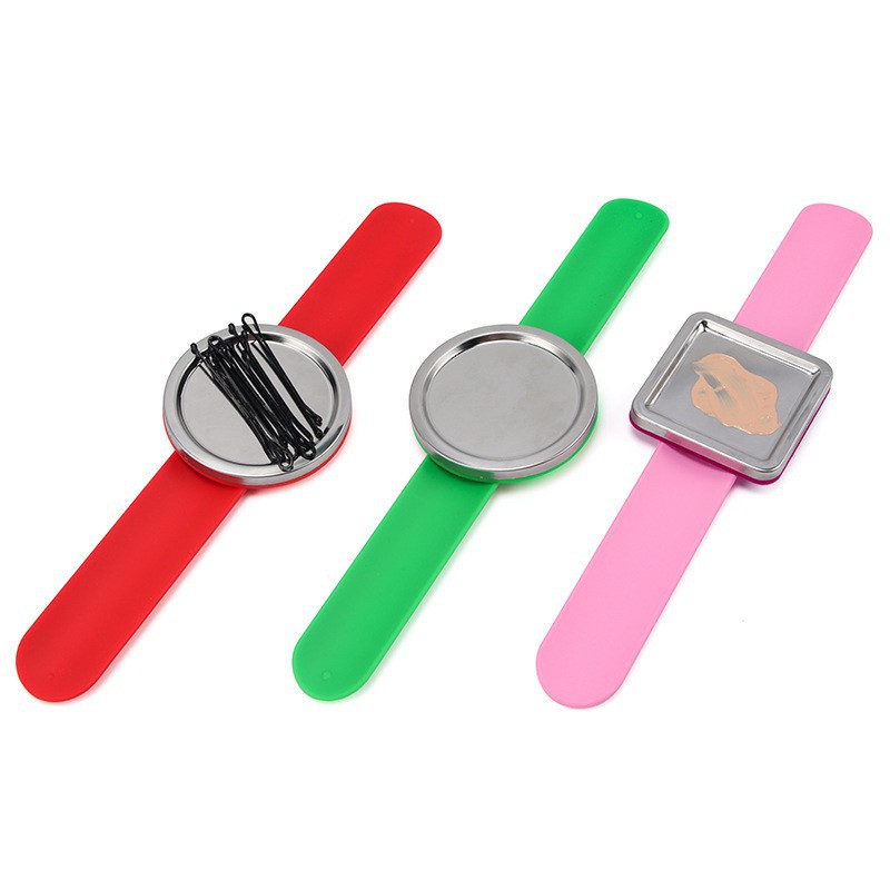 New groove magnet clap bracelet silicone hair magnet clap ring magnet needle suction device hair clip hair paste tool